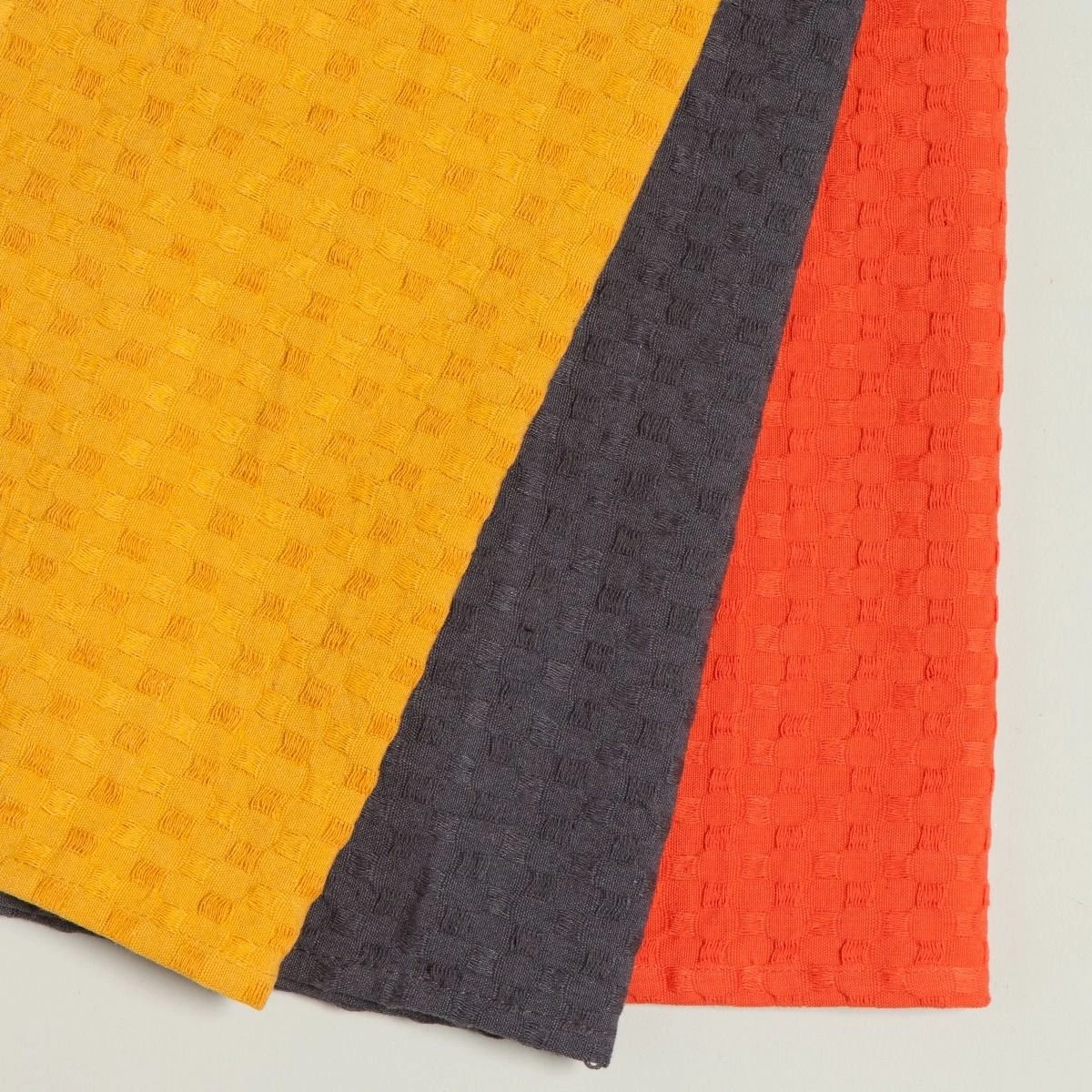 Now Designs By Danica Mercantile Dishcloths In Basket (Set Of 3) | Coral 4 Now Designs By Danica Mercantile Dishcloths In Basket (Set Of 3) | Coral - Image 2