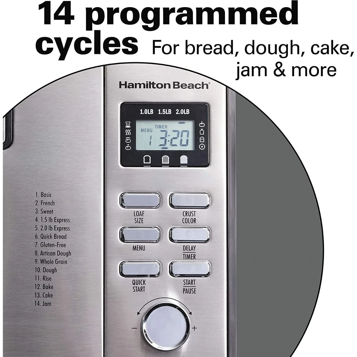 Hamilton Beach Premium Dough & Bread Maker 5 Hamilton Beach Premium Dough & Bread Maker - Image 3