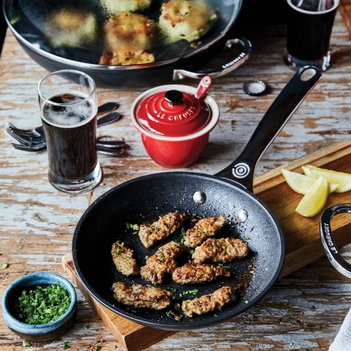 Le Creuset 9.5" Fry Pan | Toughened Nonstick Pro 7 Le Creuset 9.5" Fry Pan | Toughened Nonstick Pro - Image 5