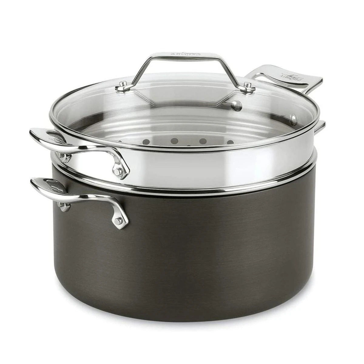 All-Clad Essentials Nonstick Hard Anodized Multipot 4 All-Clad Essentials Nonstick Hard Anodized Multipot - Image 2