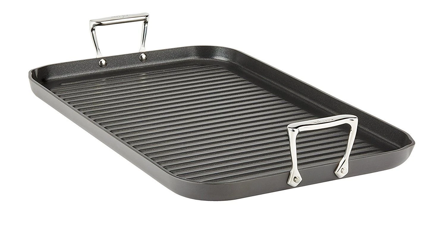 All-Clad HA1 Hard Anodzied Nonstick Grande Grille | 13" X 20" 3 All-Clad HA1 Hard Anodzied Nonstick Grande Grille | 13" X 20"