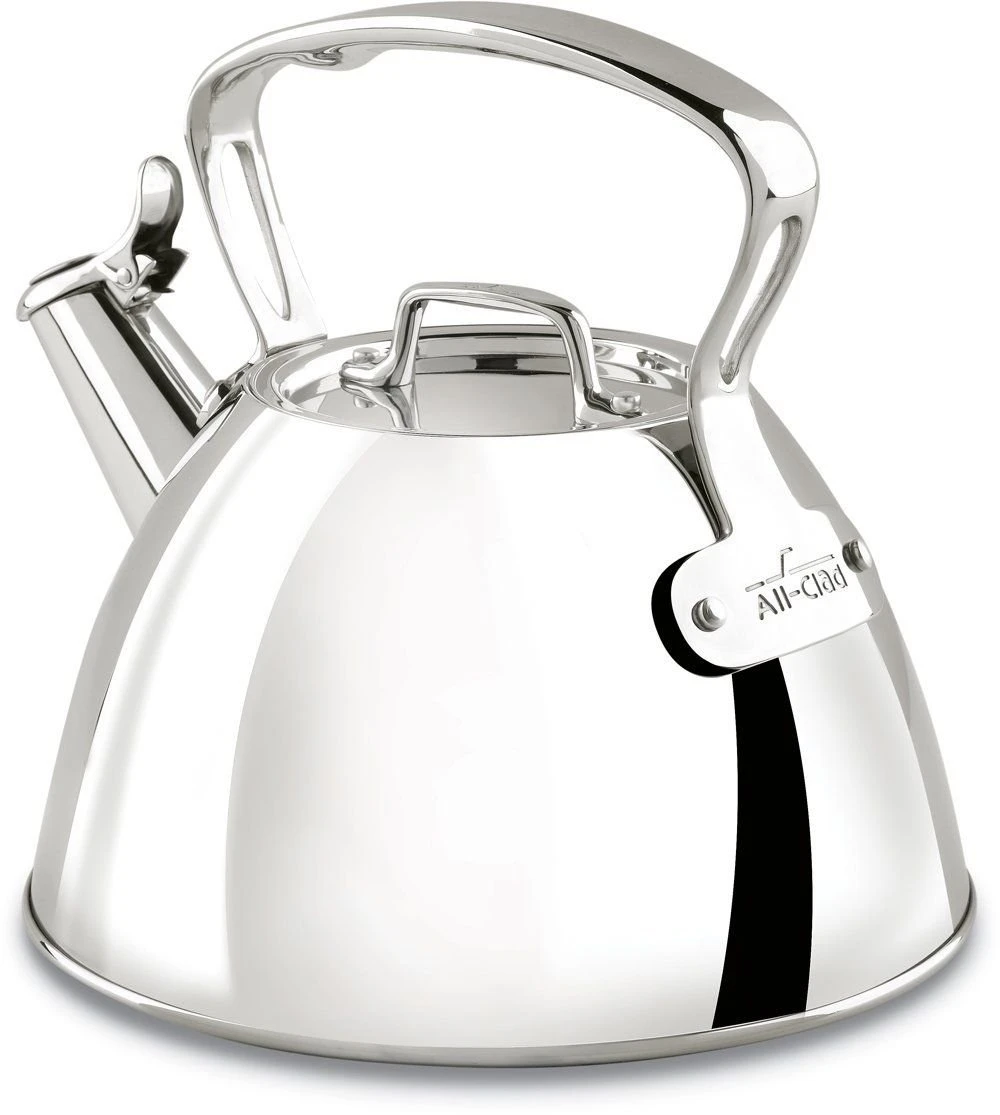 All-Clad Stainless Steel Whistling Tea Kettle | 2 Qt. 4 All-Clad Stainless Steel Whistling Tea Kettle | 2 Qt. - Image 2