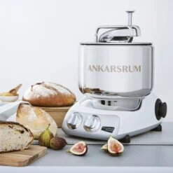 Ankarsrum Original 6230 Model Stand Mixer | Black Chrome -Kitchen Store ankarsrum assitent original bread 1