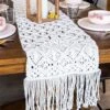 Everything Kitchens 13" X 66" Macrame Table Runner | Arlo -Kitchen Store arlo