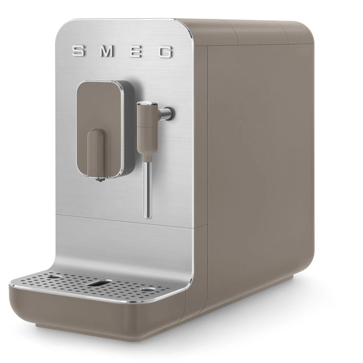 SMEG Fully Automatic Coffee Machine With Steamer | Taupe 3 SMEG Fully Automatic Coffee Machine With Steamer | Taupe