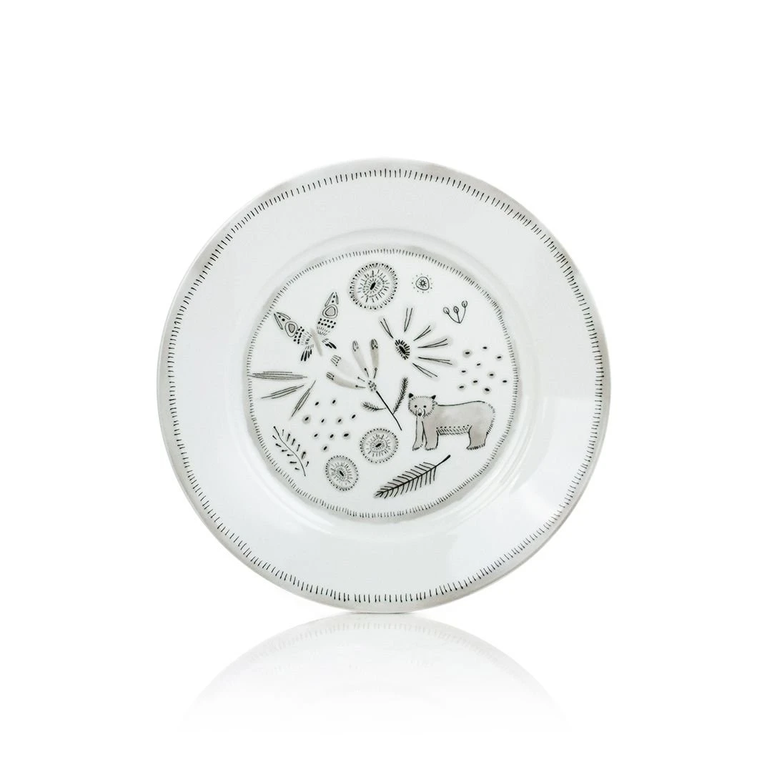 Everything Kitchens 9" Side Plate | Bear With Me 3 Everything Kitchens 9" Side Plate | Bear With Me