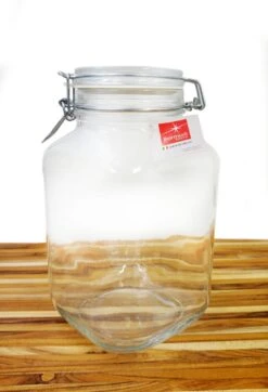 Bormioli Rocco 3L Swing Top Fido Glass Jar -Kitchen Store bormioli rocco 3l jar