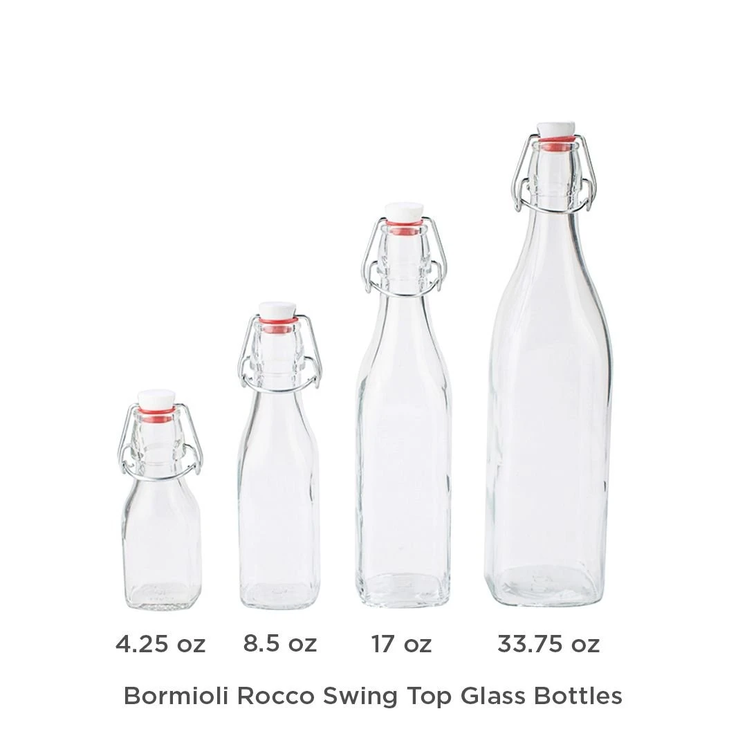 Bormioli Rocco 17oz Swing Top Glass Bottles | 30-pack 6 Bormioli Rocco 17oz Swing Top Glass Bottles | 30-pack - Image 4