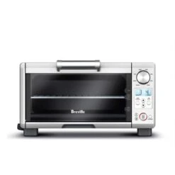 Breville The Mini Smart Oven With Element IQ Countertop Toaster Oven | Brushed Stainless Steel