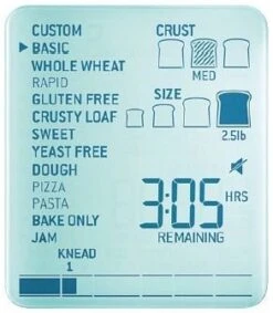 Breville The Custom Loaf Bread Maker | Stainless Steel -Kitchen Store breville the custom loaf smart lcd screen popup