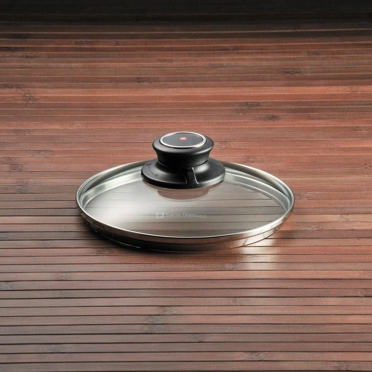 Swiss Diamond | Tempered Glass Lid - 8" 4 Swiss Diamond | Tempered Glass Lid - 8" - Image 2