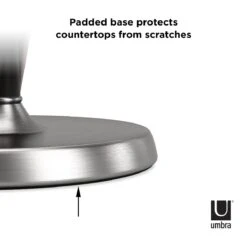 Umbra Tug Paper Towel Holder | Smoke -Kitchen Store callout tug pth smoke 4