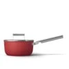 SMEG 3 Qt Sauce Pan | Red 1 SMEG 3 Qt Sauce Pan | Red -Kitchen Store ckfs2011rdm 1