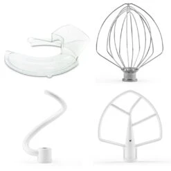 KitchenAid 6-Quart Pro 600 Bowl-Lift Stand Mixer | Matte Vintage Blue + Flex Edge Beater -Kitchen Store coated toolsv2 18 2