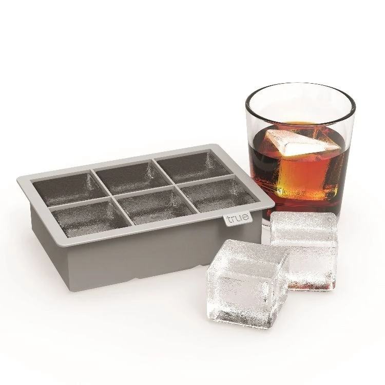 True Brands Colossal 2" Ice Cube Tray 3 True Brands Colossal 2" Ice Cube Tray