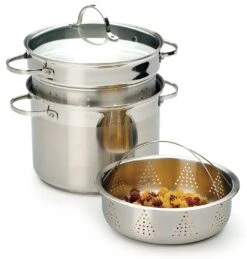 RSVP Endurance Stainless Steel Multi Cooker Pot - 8 Qt. Capacity