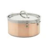 Hestan Copperbond Induction Cookware 6 Qt Covered Stock Pot -Kitchen Store copper6qt1