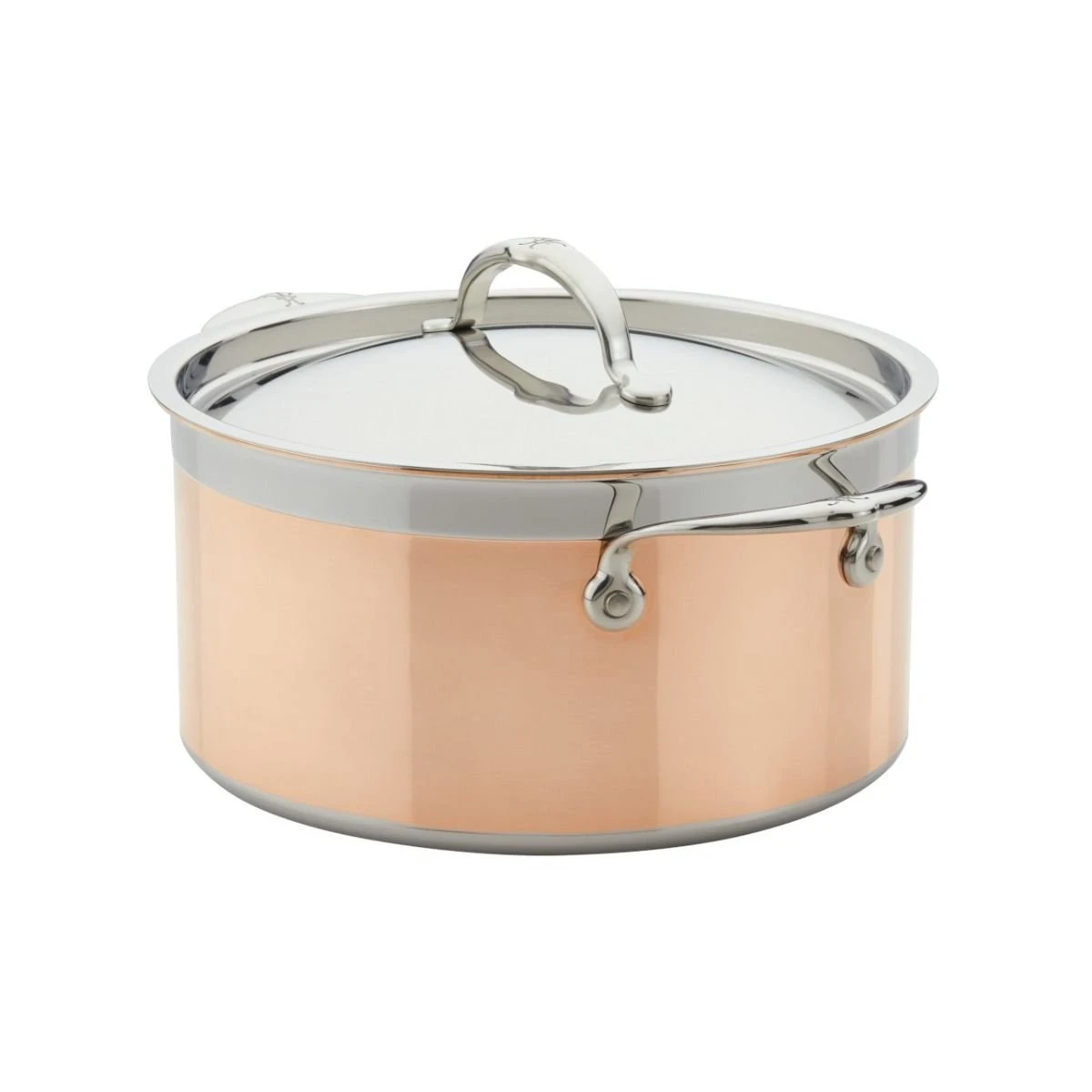 Hestan Copperbond Induction Cookware 6 Qt Covered Stock Pot 3 Hestan Copperbond Induction Cookware 6 Qt Covered Stock Pot