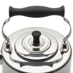 BonJour 2 Qt. Gooseneck Tea Kettle | Stainless Steel With Copper Base -Kitchen Store copperkettle3