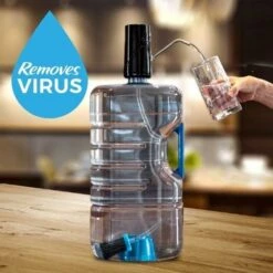 Sagan Life 5 Gallon PowerFlo Water Filtration System 14 Sagan Life 5 Gallon PowerFlo Water Filtration System -Kitchen Store countertop water filter removes virus 600