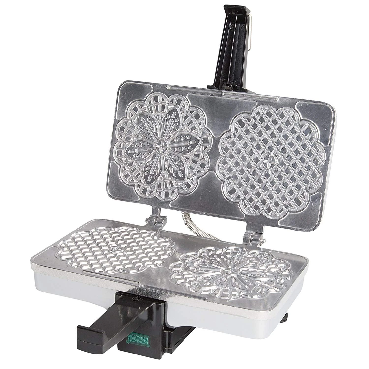 CucinaPro 5" Pizzelle Baker - Pizzelle Polished 3 CucinaPro 5" Pizzelle Baker - Pizzelle Polished