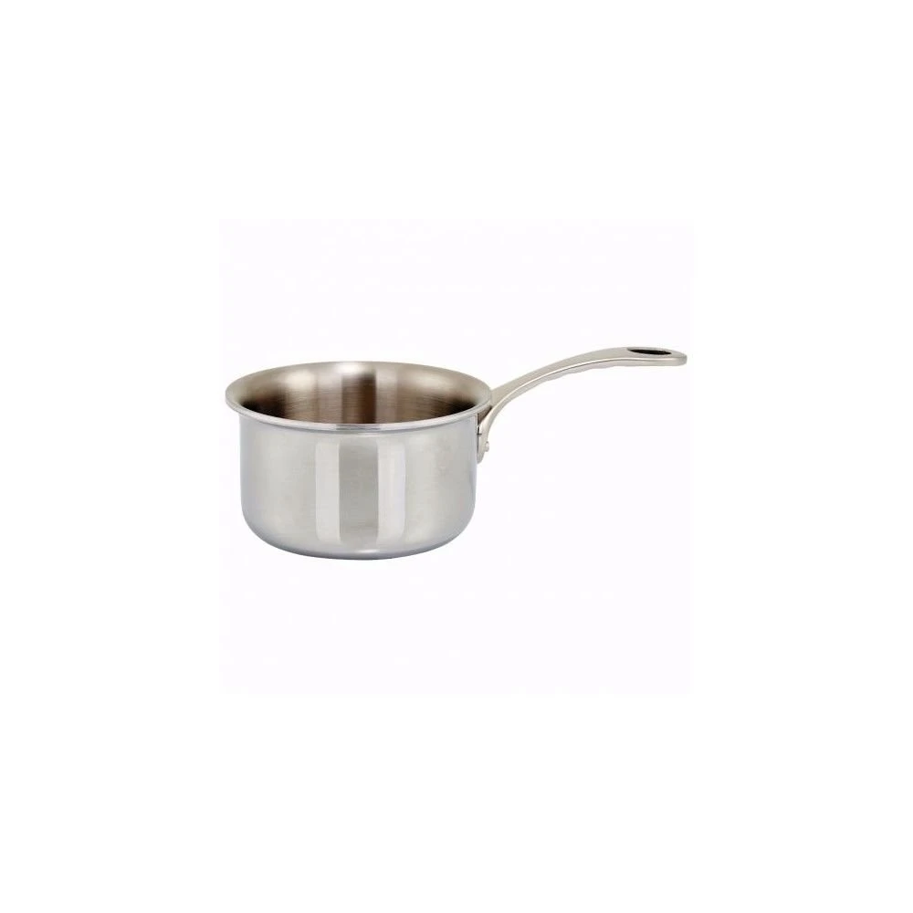 Winco Stainless Steel Mini Sauce Pan | 11oz 3 Winco Stainless Steel Mini Sauce Pan | 11oz