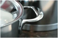 Demeyere Atlantis Stock Pot W/ Lid - Induction 8.5 Qt. -Kitchen Store demeyere atlantis handle design compressed 5