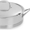 Demeyere Atlantis Saute Pan & Lid W/ Helper Handle - 5.1 Qt. Induction 2 Demeyere Atlantis Saute Pan & Lid W/ Helper Handle - 5.1 Qt. Induction -Kitchen Store demeyere atlantis saute with lid 4.2qt 41428a 41528 compressed