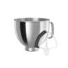 KitchenAid 5-Quart Stainless Steel Bowl W/Handle + Flex Edge Beater | Fits 4.5-Quart & 5-Quart KitchenAid Tilt-Head Mixers -Kitchen Store ekb k5thsbp kfe5t