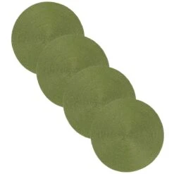 Now Designs By Danica 15" Disko Placemats (Set Of 4) | Fir