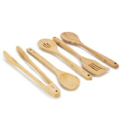Norpro Bamboo Utensil Set | 5-Piece