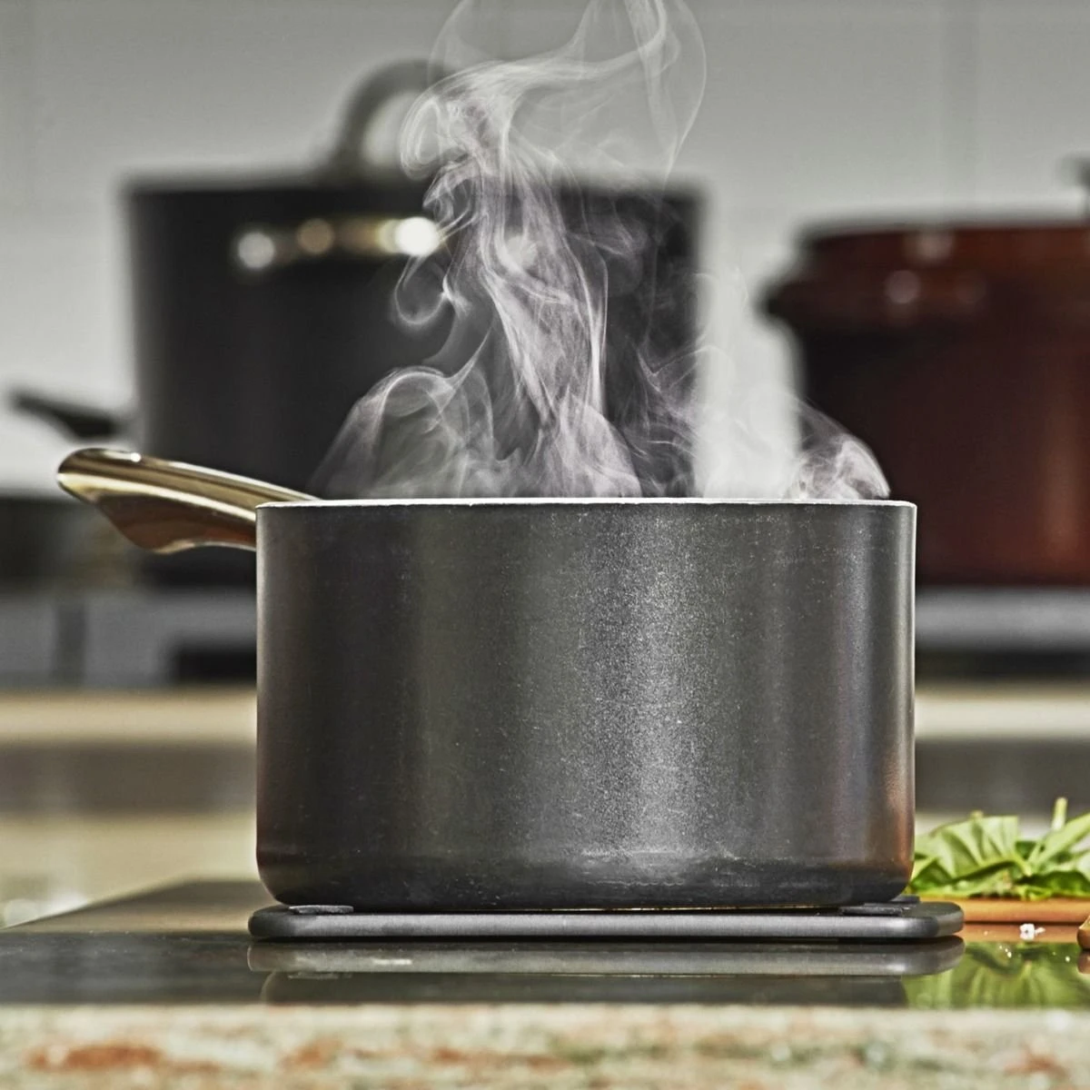 Epicurean 7"× 7" Trivet | Slate & Black 4 Epicurean 7"× 7" Trivet | Slate & Black - Image 2