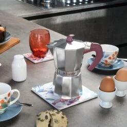 Tognana 12-Cup Stovetop Coffee Maker | Extra Style -Kitchen Store es94 1 1