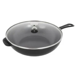 Staub 2.9 Qt Cast Iron Daily Pan | Black