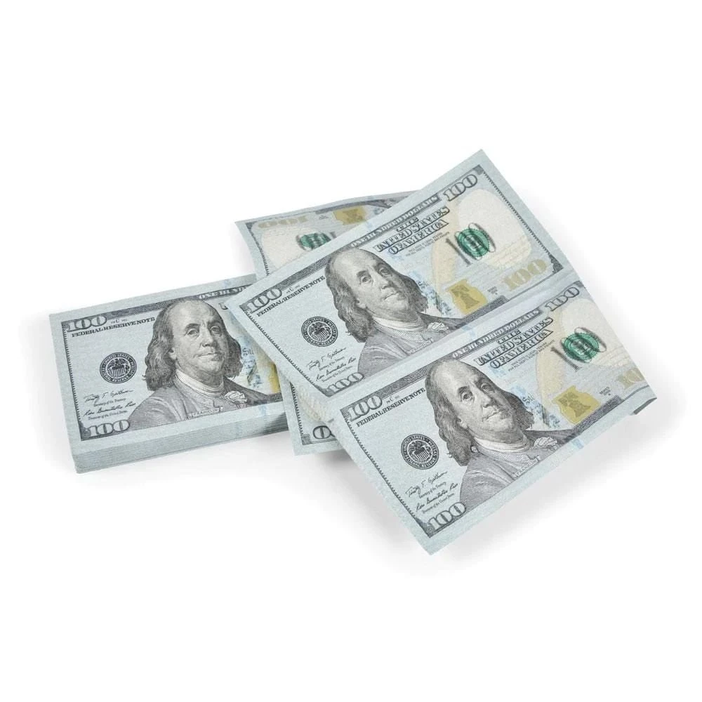 Fred Filthy Rich Money Decal Cocktail Napkins | Set Of 12 3 Fred Filthy Rich Money Decal Cocktail Napkins | Set Of 12