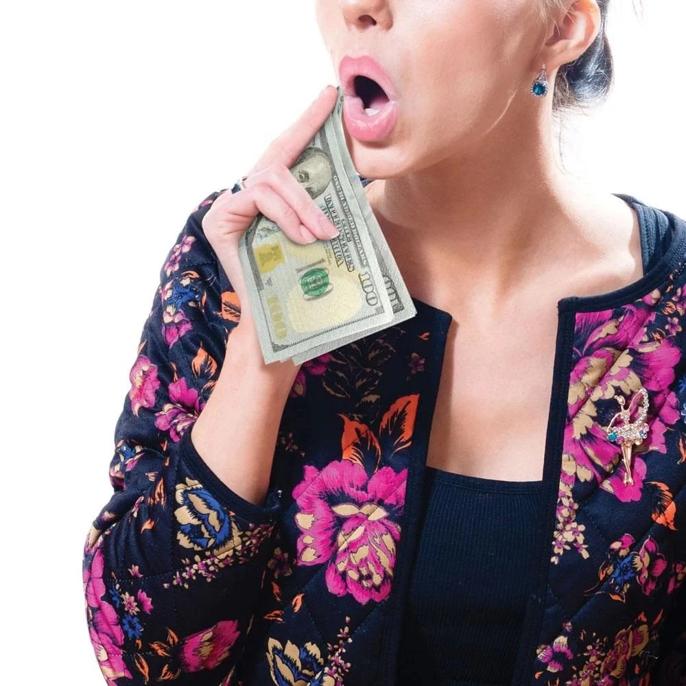 Fred Filthy Rich Money Decal Cocktail Napkins | Set Of 12 5 Fred Filthy Rich Money Decal Cocktail Napkins | Set Of 12 - Image 3