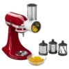 KitchenAid Refurbished Fresh Prep Slicer/Shredder Attachment -Kitchen Store freshprepangled 1