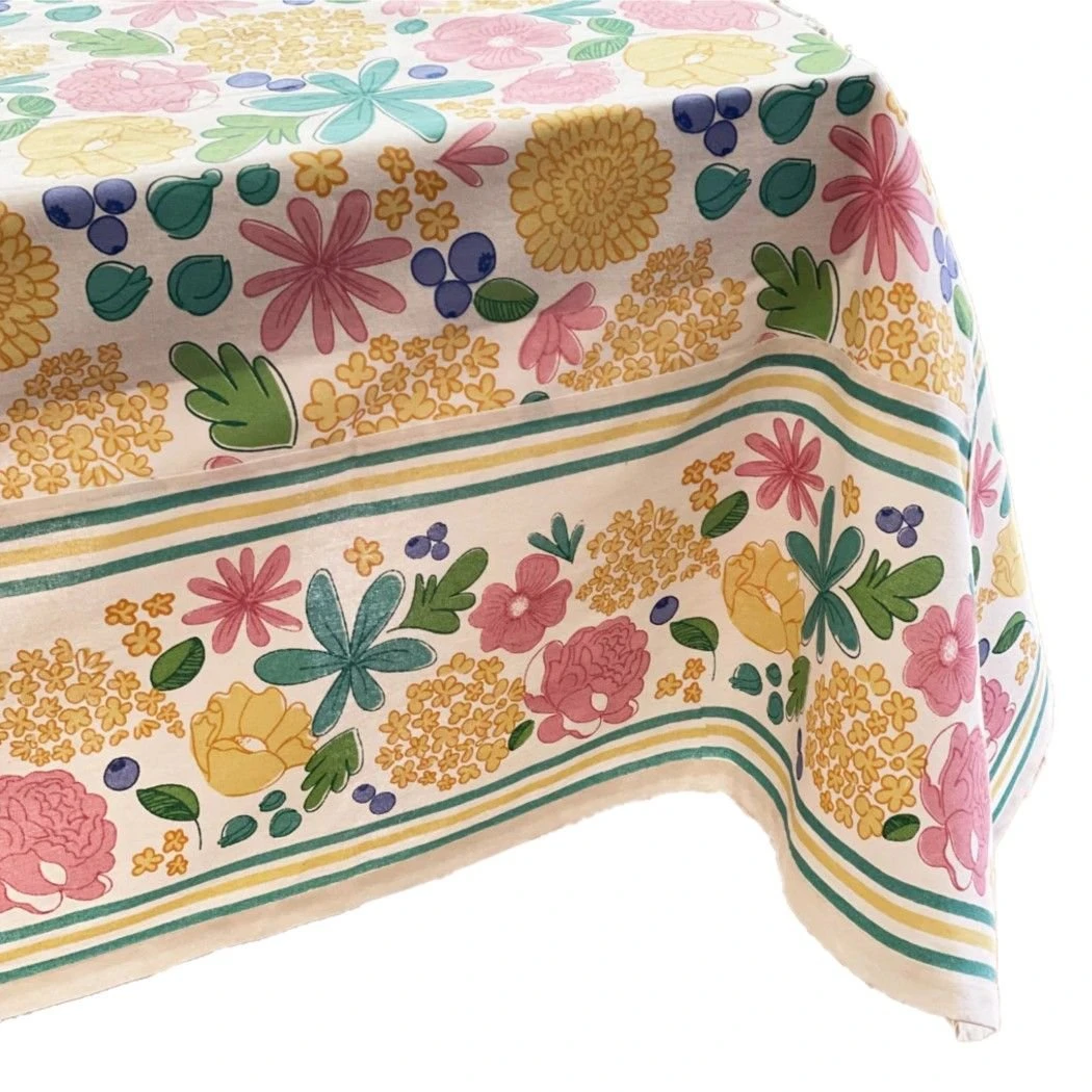 Mahogany USA Printed 60" X 60" Tablecloth | April 3 Mahogany USA Printed 60" X 60" Tablecloth | April