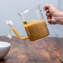 Prepara Fat Separator With Strainer | 4 Cup -Kitchen Store gofngdy8