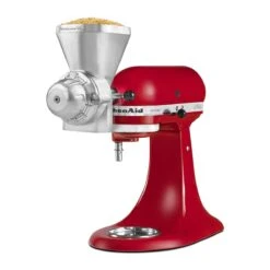 KitchenAid 5-Quart Artisan Tilt-Head Stand Mixer | Contour Silver + Ultimate Baker's Bundle -Kitchen Store grainmill2 4