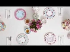 Royal Albert Vintage Collection 8.3" Salad Plate | Polka Blue 7 Royal Albert Vintage Collection 8.3" Salad Plate | Polka Blue -Kitchen Store hqdefault 23 43