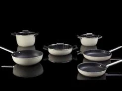 SMEG 9.5" Nonstick Fry Pan | Red -Kitchen Store hqdefault 30 55