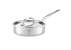Heritage Steel Cookware Stainless Steel Sauté Pan With Lid | 1.5 Qt.