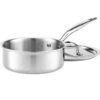 Heritage Steel Cookware Stainless Steel Saucepan With Lid | 2 Qt. -Kitchen Store hsc 14302 2
