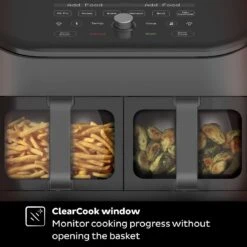 Instant Vortex Dual Basket Air Fryer With Clear Cook | 8-Quart 13 Instant Vortex Dual Basket Air Fryer With Clear Cook | 8-Quart -Kitchen Store ib 140 3090 01 vortex plus dual clearcook 6qt black atf square tile4