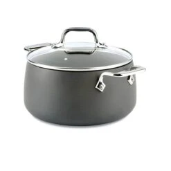 All-Clad HA1 Hard Anodized Nonstick Soup Pot & Lid | 4 Qt.