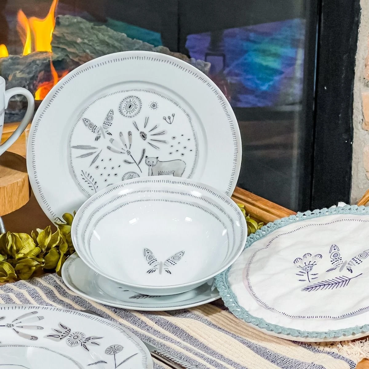 Everything Kitchens 9" Side Plate | Bear With Me 5 Everything Kitchens 9" Side Plate | Bear With Me - Image 3