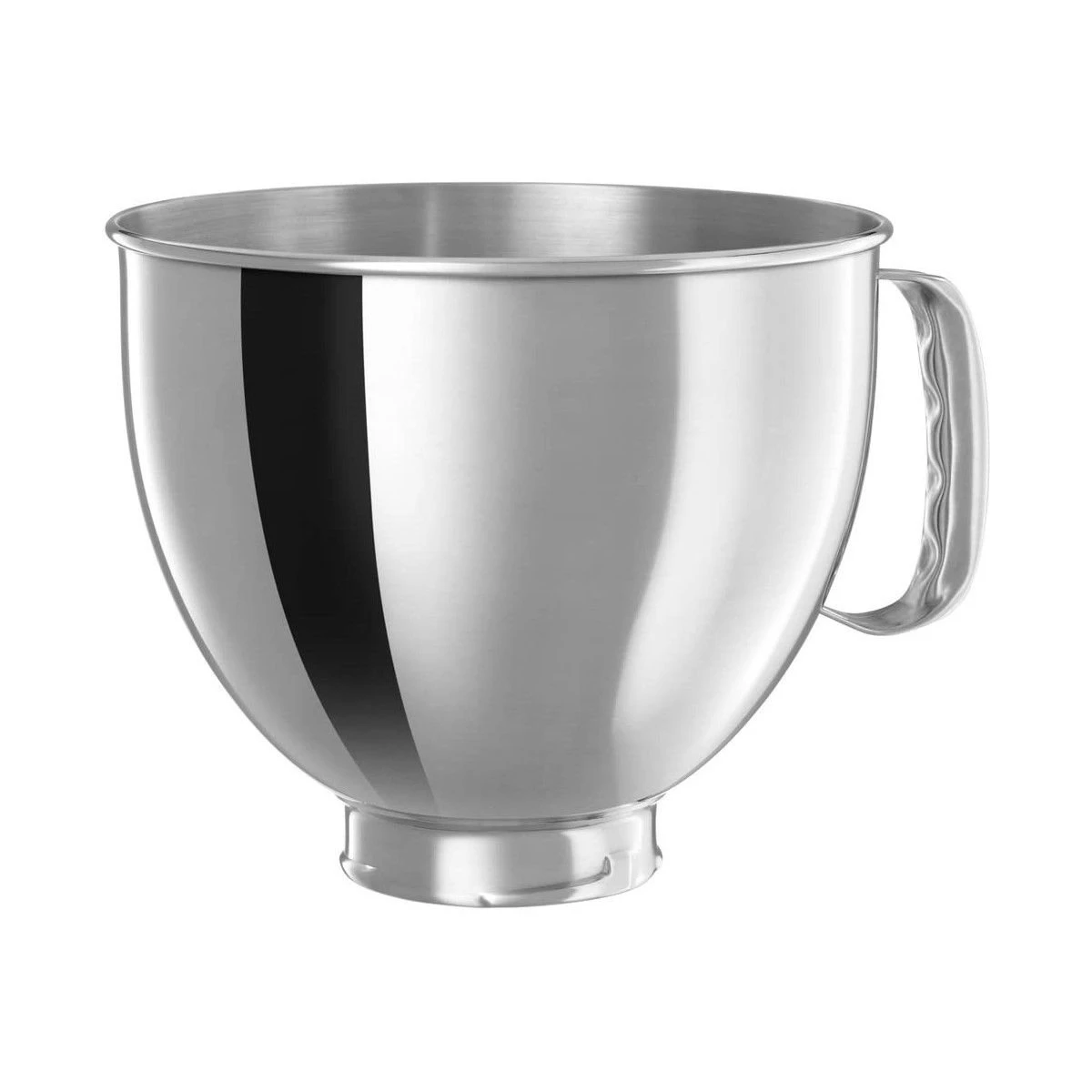 KitchenAid 5-Quart Stainless Steel Bowl + Pouring Shield | Fits 4.5-Quart & 5-Quart KitchenAid Tilt-Head Stand Mixers 4 KitchenAid 5-Quart Stainless Steel Bowl + Pouring Shield | Fits 4.5-Quart & 5-Quart KitchenAid Tilt-Head Stand Mixers - Image 2
