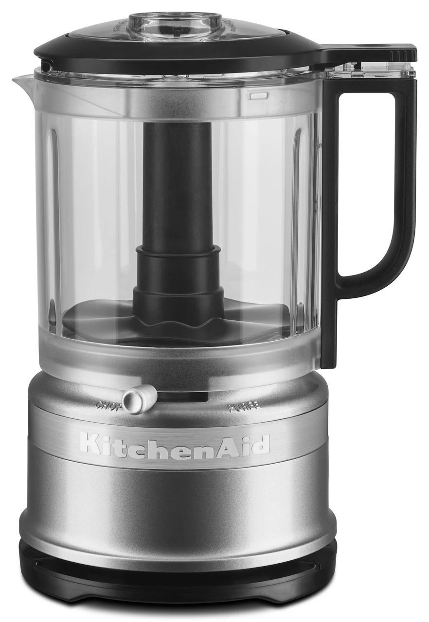 KitchenAid Refurbished 5-Cup One Touch Food Chopper | Contour Silver 3 KitchenAid Refurbished 5-Cup One Touch Food Chopper | Contour Silver