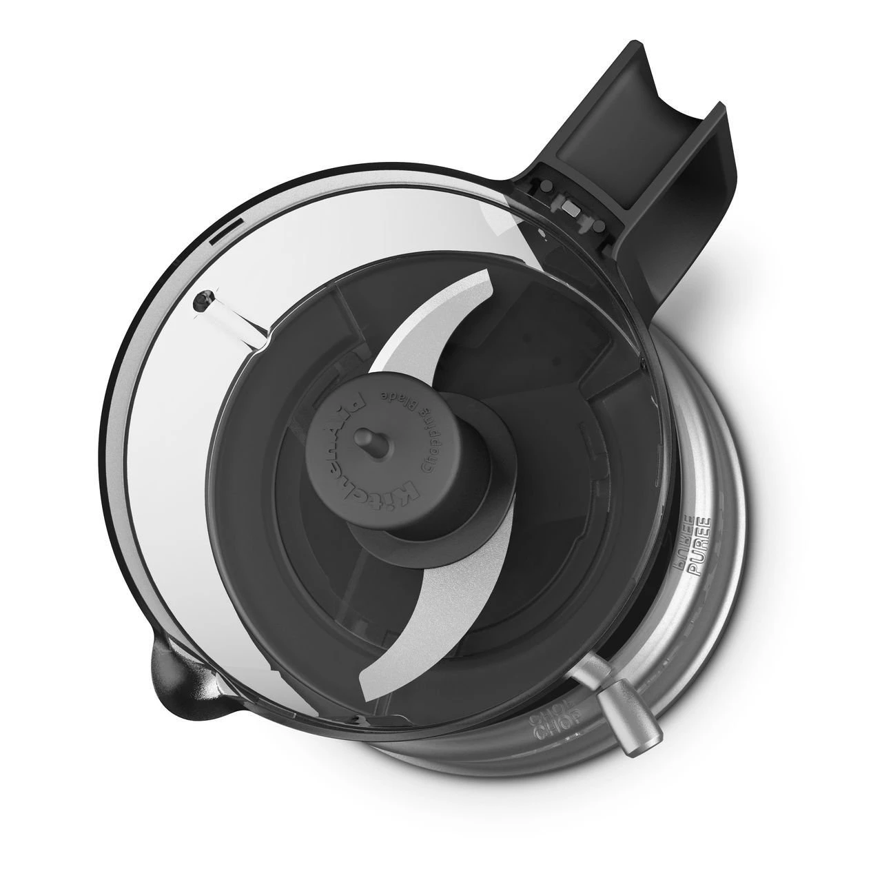 KitchenAid Refurbished 5-Cup One Touch Food Chopper | Contour Silver 4 KitchenAid Refurbished 5-Cup One Touch Food Chopper | Contour Silver - Image 2